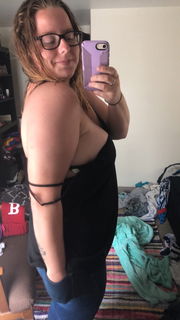 Album by AmateurWIcouple with the username @AmateurWIcouple,  June 28, 2019 at 10:31 PM. The post is about the topic Real Couples and the text says 'I know y’all love a nip slip #amateur #nipslip'