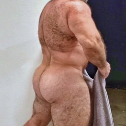 Photo by Hairybiswinger with the username @Hairybiswinger,  March 18, 2024 at 3:54 AM. The post is about the topic Masculinity that makes me hard and horny and the text says 'Oh my.. super beefy and great hairy body'