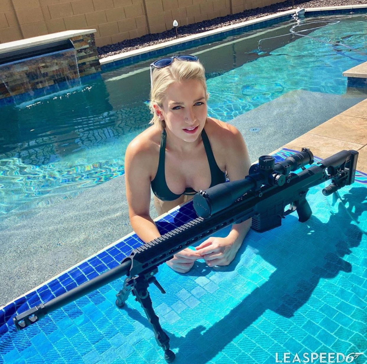 Photo by Senorpunisher with the username @Senorpunisher,  July 27, 2019 at 1:11 PM. The post is about the topic Girls with Guns