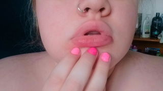 Album by MadameEllie with the username @MadameEllie, who is a star user,  July 19, 2019 at 2:23 PM. The post is about the topic Findom and the text says 'SUB POSITIONS OPEN

These juicy lips are all you can think about... Imagine them curling into a wicked smile when you send. Amazon GCs from the .uk site, now. Don't keep me waiting 😈
madameelliehere@gmail.com'