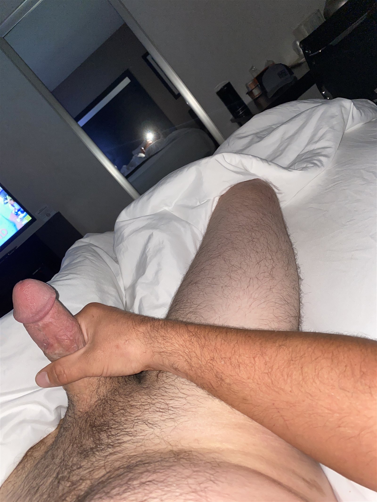 Photo by Mnguy24 with the username @Mnguy24,  September 6, 2020 at 10:02 AM. The post is about the topic Gay and the text says 'tired but cant sleep! cant wait to find time to play with my secret friend'