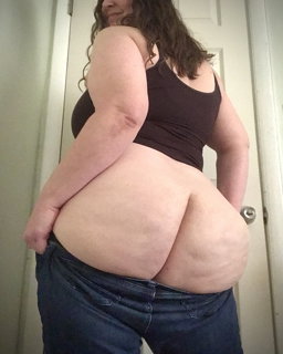 Photo by JessBBW with the username @JessBBW, who is a verified user,  December 10, 2020 at 4:41 PM. The post is about the topic Thick and the text says 'What does this thick phat MILF ass make you crave??  I'm craving a face smashed up in there with a warm wet eager tongue eating me alive!  Maybe followed up with a thick hard cock using whatever hole you choose...ending with a thick load of cum deep..'