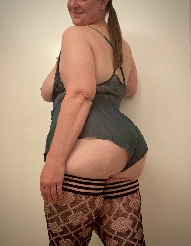 Photo by JessBBW with the username @JessBBW, who is a verified user, posted on September 1, 2023. The post is about the topic Thick and BBW Women and the text says 'I'm just a bunch of trouble!!'