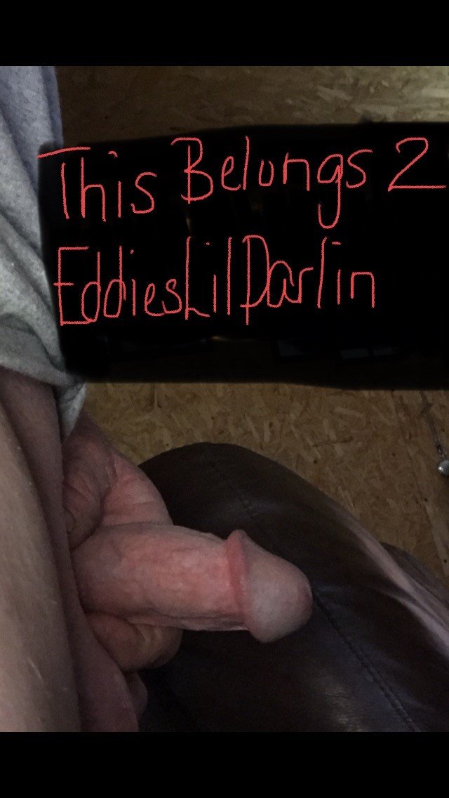 Photo by eddieslildarlin with the username @eddieslildarlin, who is a verified user,  July 22, 2019 at 12:49 AM and the text says '❤️🥰😈mmmm this is Allll Mine @AtongueforAnnie!'