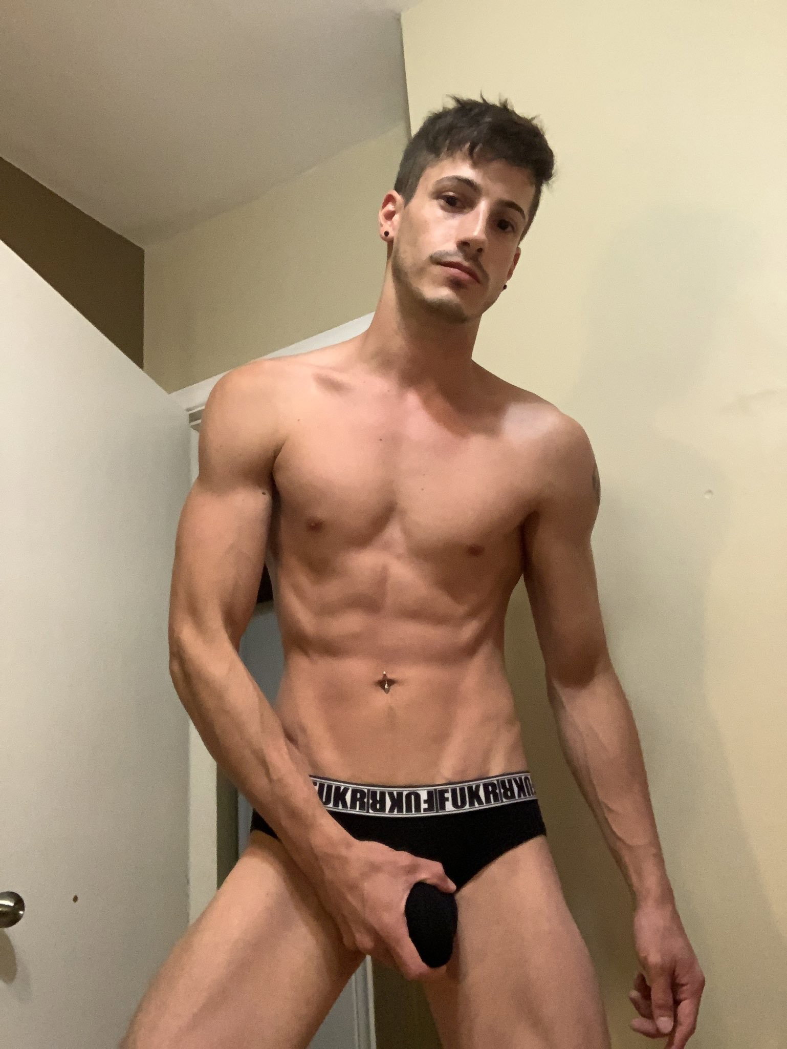 Photo by mightyman717 with the username @mightyman717,  July 25, 2019 at 2:48 AM. The post is about the topic Fap-Tastic and the text says 'Jay James can be modeling Andrew Christian Under Roo's or just modeling his massive uncut cock, either way, it's lovely! ;)'