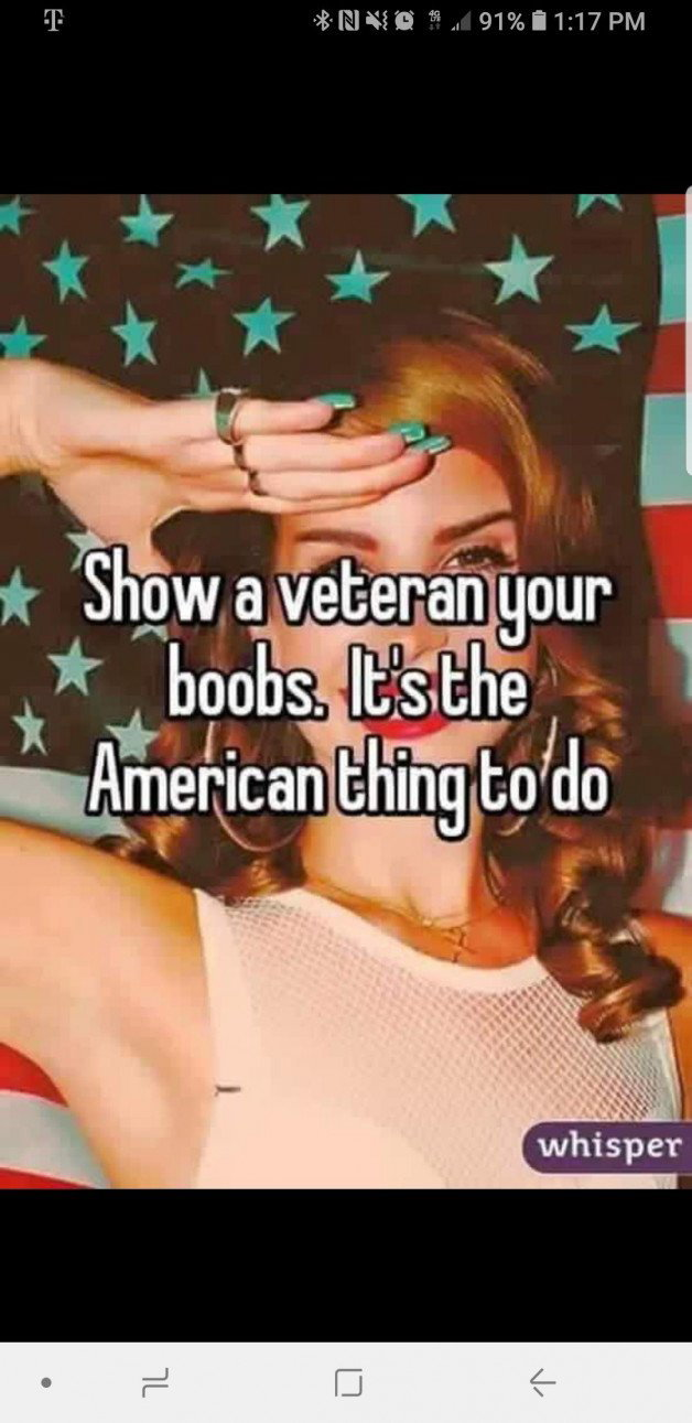 Photo by Madmac with the username @Madmac,  November 11, 2022 at 6:21 PM and the text says 'for all of us veterans out there'
