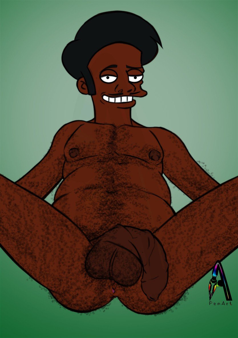 Photo by PenArts with the username @PenArts,  July 18, 2019 at 12:52 AM. The post is about the topic Yaoi and the text says 'The Simpsons - Apu Nahasapee
>> Open commission

>>>Order by e-mail:contact.penart@gmail.com or message
 #Gayhairy  #yaoi #asshole  #daddy #Bigdick  #peludo #hairy #anus #penart #commission #nsfw #cartoon #apu #simpsons #thesimpsons'