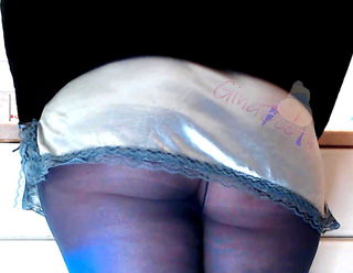 Album by GinaBooty with the username @GinaBooty, who is a star user,  October 1, 2022 at 5:17 AM and the text says 'Pantyhose ass update: Yup my ass is delicious

😘
Dont forget My Onlyfans is On sale for a limited time. Just $4 😘'