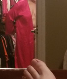 Photo by titan77 with the username @titan77,  March 11, 2022 at 10:58 PM. The post is about the topic Thick Housewives and the text says 'love when she wears this robe'