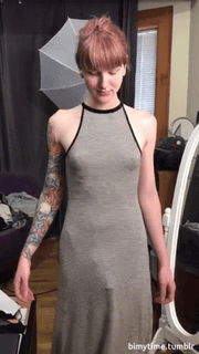 Photo by TransLover with the username @Mikeywig, who is a verified user,  October 31, 2019 at 6:23 PM. The post is about the topic Trans Women and the text says 'she has such a pretty smiling face and a luscious body'