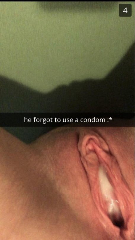 Photo by icatty with the username @icatty,  September 24, 2019 at 2:20 PM. The post is about the topic Hotwife/Cuckold Snapchat and the text says 'She forgets everytime'