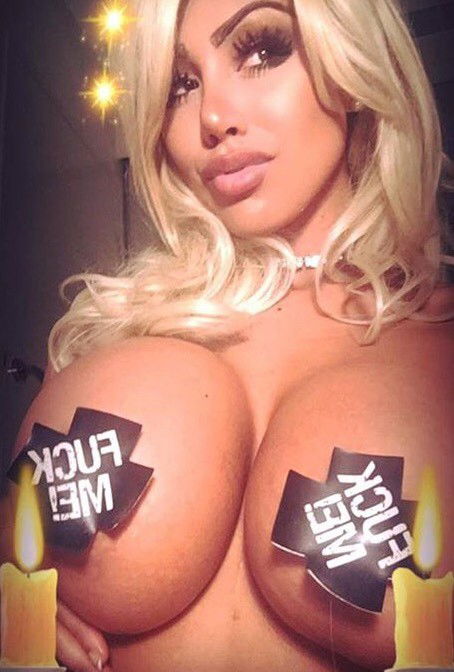 Photo by YourSluttyBimbo with the username @YourSluttyBimbo,  November 2, 2018 at 3:42 AM and the text says 'Role Model #bimbo.  #bimbofication  #bimbo  #life  #bimbo  #slut  #dumb  #bimbo  #patriarchy  #male  #lead  #alpha  #male  #female  #inferiority  #modern  #female  #traditional  #roles  #boobs  #tits  #ffm  #mff  #threeway  #cock  #pussy  #cum  #sofia..'