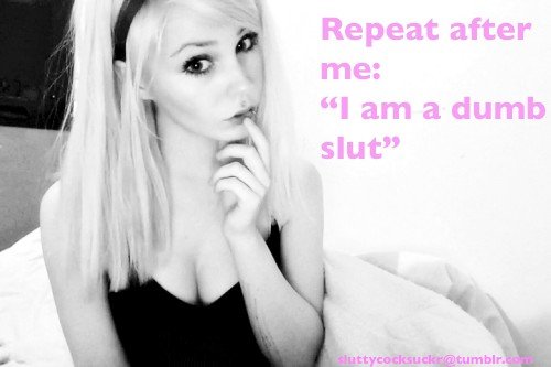 Photo by YourSluttyBimbo with the username @YourSluttyBimbo,  November 1, 2018 at 8:47 PM and the text says 'I know that I am a slut. It makes Sir happy and that makes me happy. #bimbo.  #bimbofication  #bimbo  #life  #bimbo  #slut  #dumb  #bimbo  #patriarchy  #male  #lead  #alpha  #male  #female  #inferiority  #modern  #female  #traditional  #roles  #boobs..'