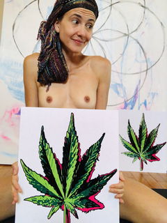 Shared Album by PolyAnnieStudios with the username @PolyAnnieStudios, who is a star user,  October 11, 2019 at 2:52 AM. The post is about the topic Sexy Stoner Girls and the text says 'http://polyanniestudios.patternbyetsy.com'