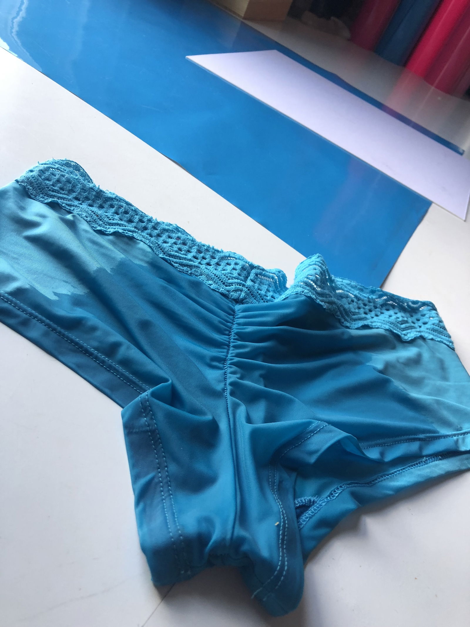 Photo by PolyAnnieStudios with the username @PolyAnnieStudios, who is a star user,  September 18, 2019 at 2:30 AM. The post is about the topic Panties Drive Me Wild! and the text says 'I soaked my panties today. 
You want them? ✨ 
https://onlyfans.com/polyannie'