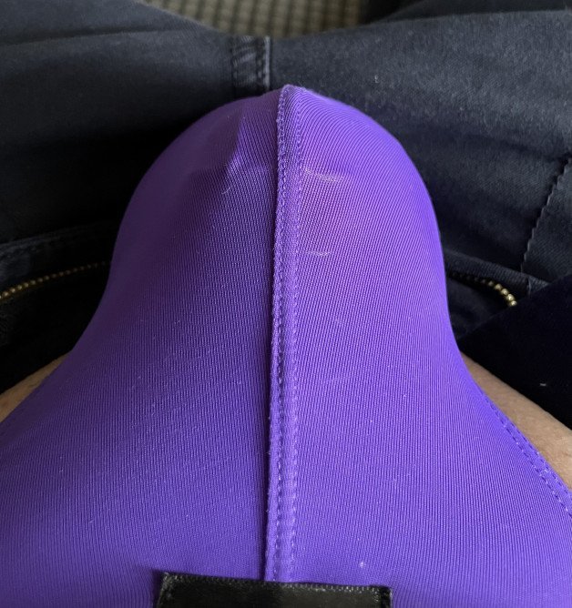 Photo by Domprincessboi2 with the username @Domprincessboi2,  August 23, 2022 at 1:14 PM. The post is about the topic Male Chastity and the text says 'Mistress loves purple....#chastity #cuckold #FLR #Hotwife #Sharemywife #Chastitycuckold'