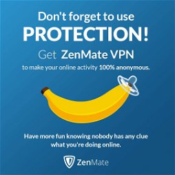 Photo by ZenMateVPN with the username @ZenMateVPN, who is a brand user,  September 5, 2019 at 1:19 PM and the text says 'Incognito doesn't protect you. Hackers, governments & your ISP can quickly know what you're browsing. Get ZenMate VPN and use our impenetrable encryption software to hide what you're watching. Stay anonymous with just one click! 
Protect yourself today..'