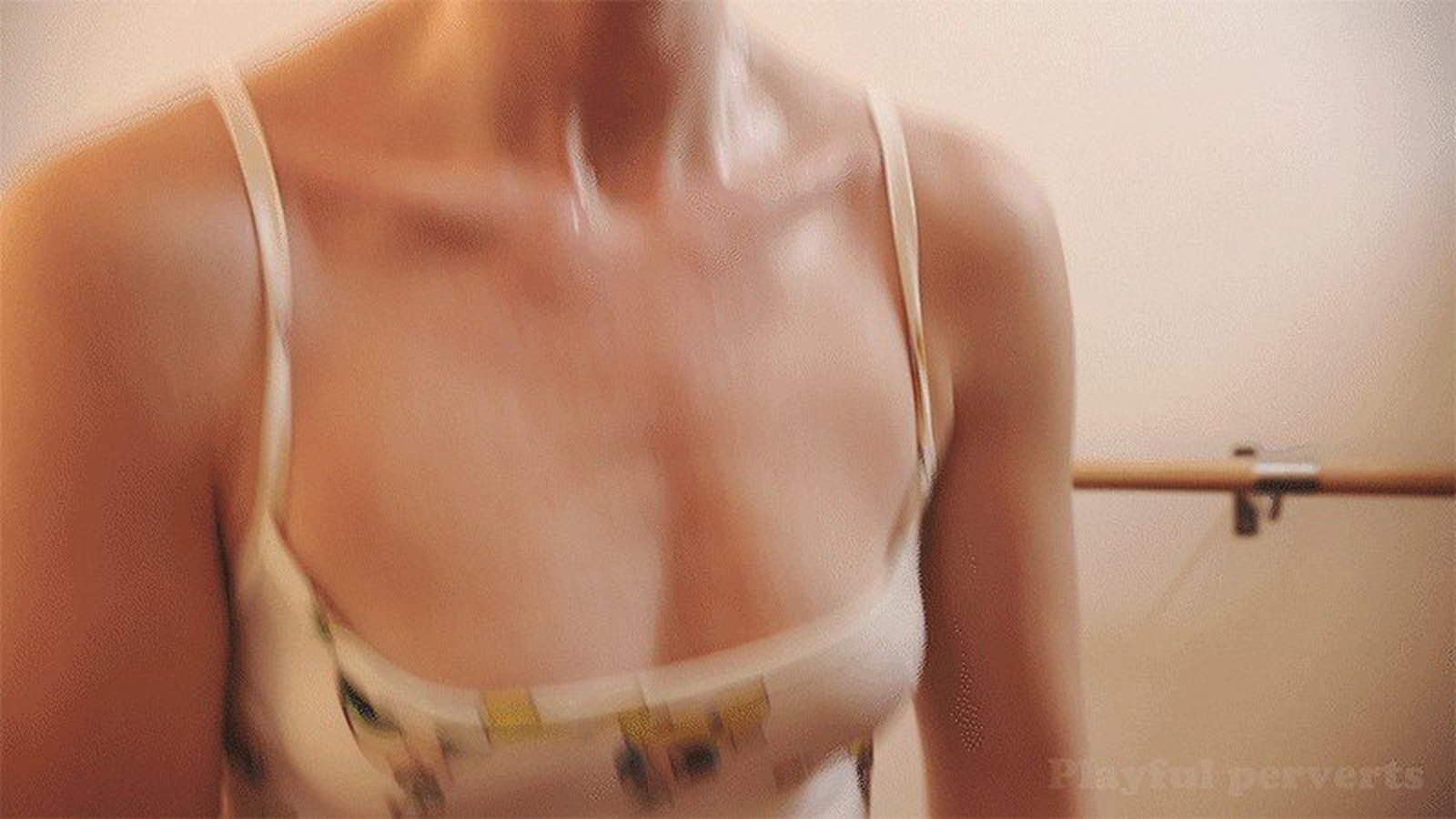Photo by PlayfulPerverts with the username @PlayfulPerverts,  April 30, 2022 at 1:59 PM. The post is about the topic Stinky and Sweaty and the text says 'Close up on sweating chest in leotard during cardio workout. Full video on PH.

Check full video: https://www.pornhub.com/view_video.php?viewkey=ph626675eeaa791

#Sweat #SweatyGirl #Exercise #Leotard #Workout #Cardio #SmallTits #Sweating #SexyGif..'