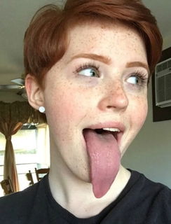 Photo by SisEmmie with the username @SisEmmie,  October 19, 2019 at 8:25 PM. The post is about the topic Teen Tongue and the text says 'Large size tongue beauty'