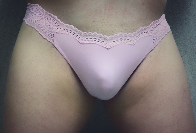 Album by Guyofpland with the username @Guyofpland,  April 13, 2021 at 8:15 PM. The post is about the topic Boys in Panties and the text says 'Auden Fashion Thong - Pink'