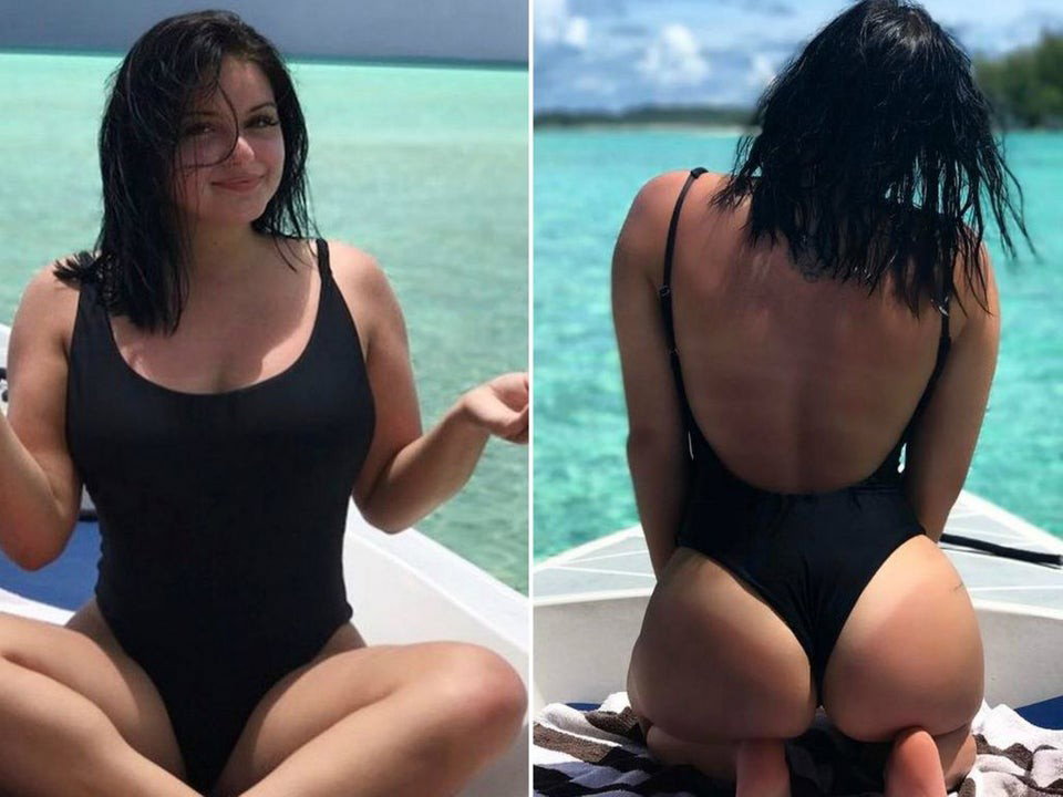 Photo by SpaceSloth with the username @SpaceSloth,  August 26, 2019 at 12:05 PM and the text says 'Sexy Ariel Winter'