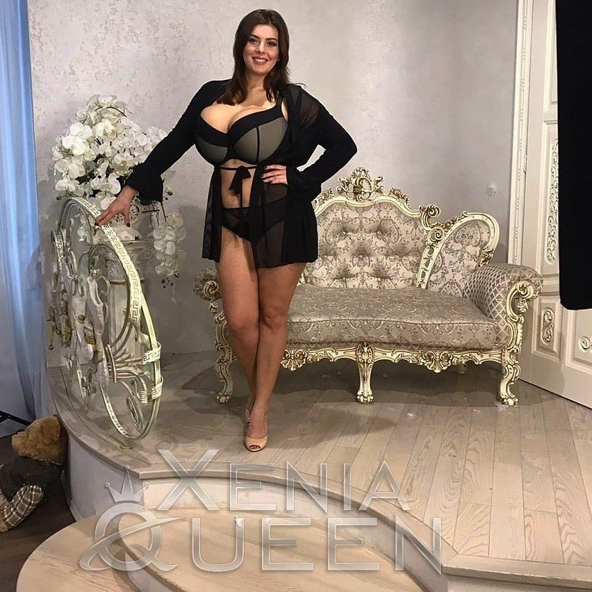 Photo by 2busty with the username @2busty, who is a brand user, posted on November 28, 2019. The post is about the topic 2busty and the text says 'Xenia Queen with her heavy natural breasts

Follow her at 
TW ModelXeniaQueen
IG real_xenia_queen'