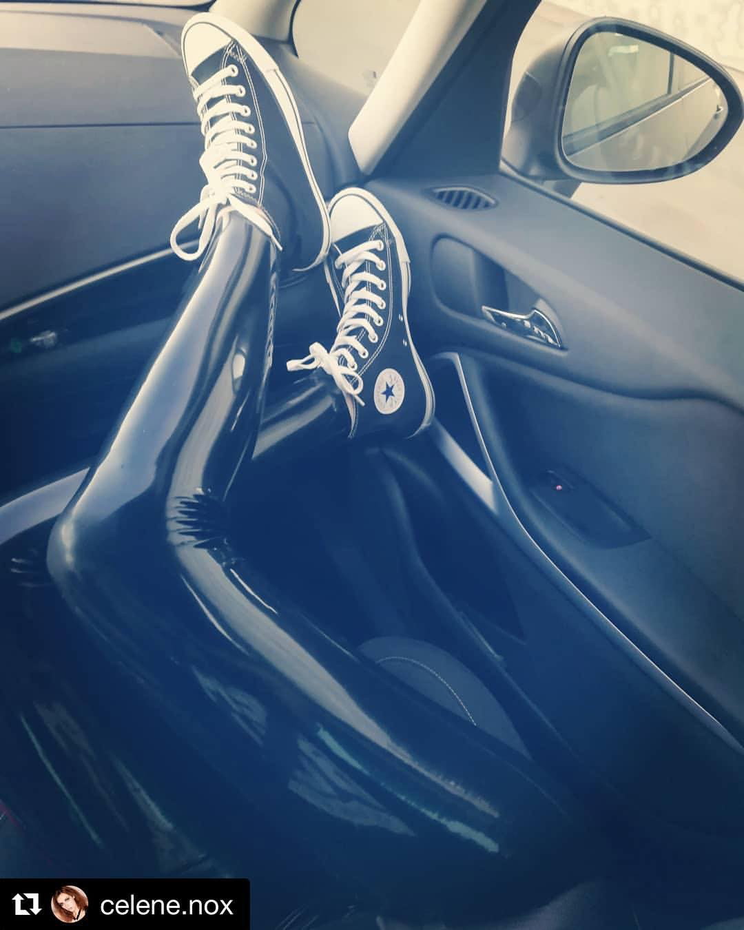 Watch the Photo by JoonasD6 with the username @JoonasD6, posted on October 27, 2018 and the text says 'latexfashiontv:

#Repost @celene.nox
・・・
Got new Converse  classy one  -
-
#chucks #latexleggings #converse #latex #leggings #latexhosen #legginslove #noSocks #rubber #shiny #dailylatex #fetishlife #fetishlifestyle #legslove #legs #reflection #rubbertime..'