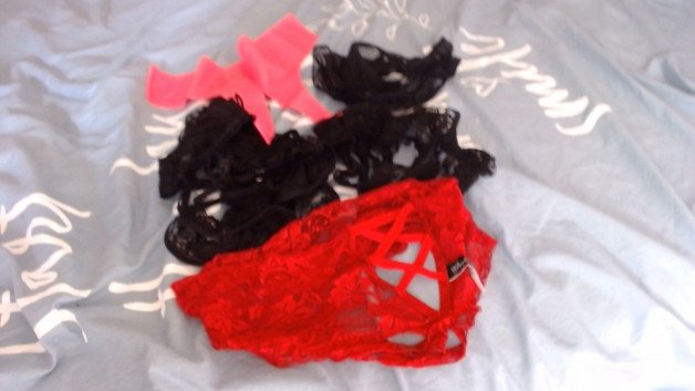 Album by fluffie with the username @fluffie, who is a verified user,  July 27, 2021 at 3:24 PM. The post is about the topic GODDESS MRS TIFF and the text says 'today this came. my new lingeriesets so i hopefully can make myself pretty for A BLACK MASTER'