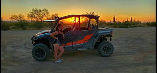 Photo by Sixfive with the username @Sixfive, who is a verified user,  May 6, 2023 at 2:55 AM. The post is about the topic Great Outdoors and the text says 'Wanna go for a ride? My wife [Blueeyes13](Blueeyes13) can be very inviting'