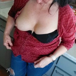 Photo by Sixfive with the username @Sixfive, who is a verified user,  June 6, 2023 at 7:21 PM. The post is about the topic MILF and the text says 'My sexy MILF wife [Blueeyes13](Blueeyes13)'