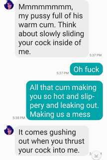 Album by Sixfive with the username @Sixfive, who is a verified user,  September 10, 2019 at 4:20 PM. The post is about the topic Hotwife Texts and the text says 'Fuck🔥🔥🔥 going back through old texts. These texts from my sweet girl are gold!!'