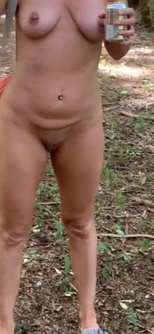 Photo by Kimthemilf with the username @Kimthemilf, who is a verified user,  July 7, 2024 at 1:16 PM. The post is about the topic Kimthemilf and the text says 'https://onlyfans.com/kimilf

☝️☝️☝️click the link and come for a woodland walk with me 🫦🫦🫦'