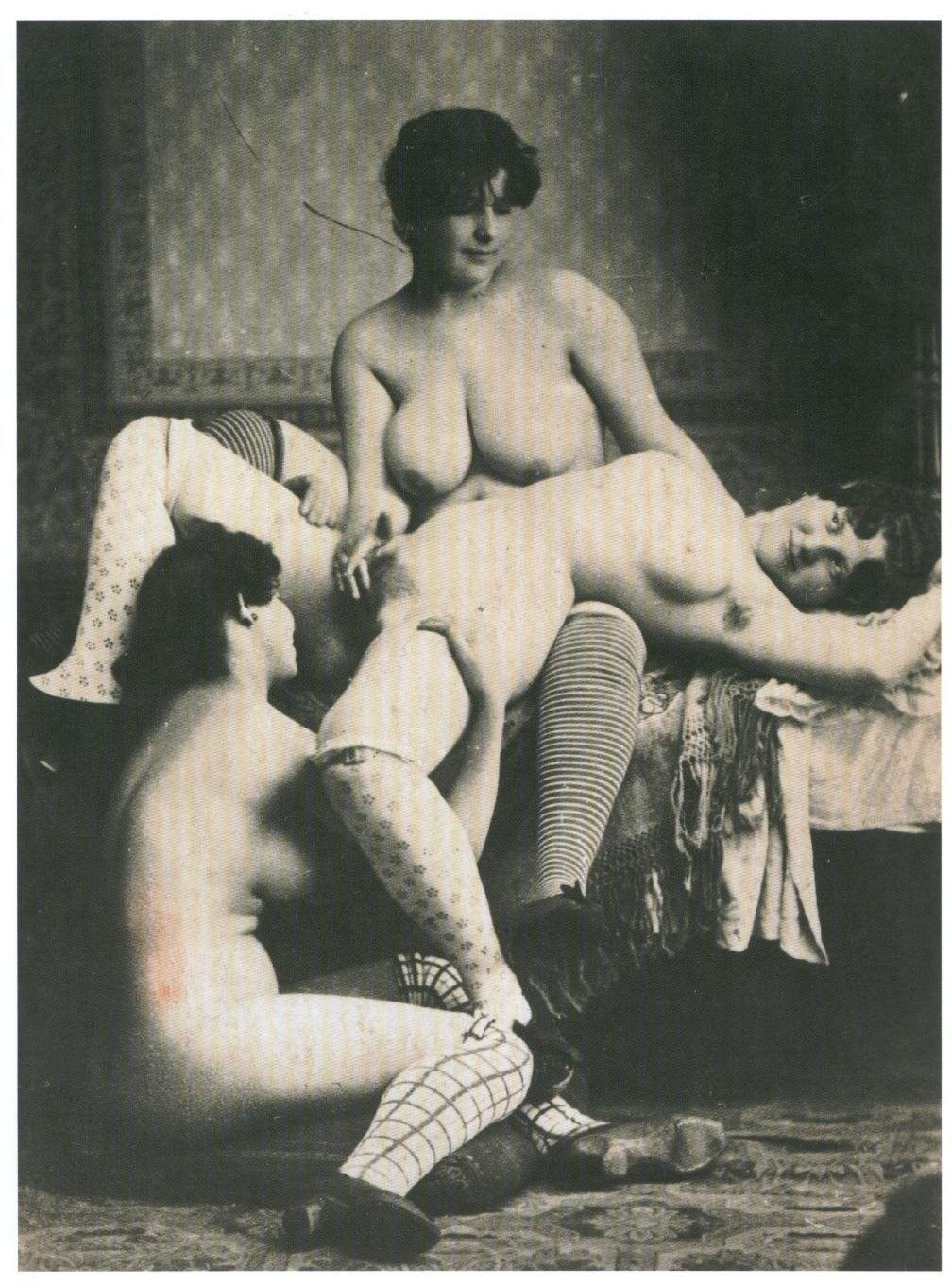 Album by Grandma-Did-It with the username @Grandma-Did-It,  December 28, 2018 at 3:06 PM. The post is about the topic Grandma Did It and the text says 'Lesbian threesome, early 20th century'