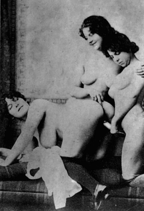 Album by Grandma-Did-It with the username @Grandma-Did-It,  December 28, 2018 at 3:06 PM. The post is about the topic Grandma Did It and the text says 'Lesbian threesome, early 20th century'