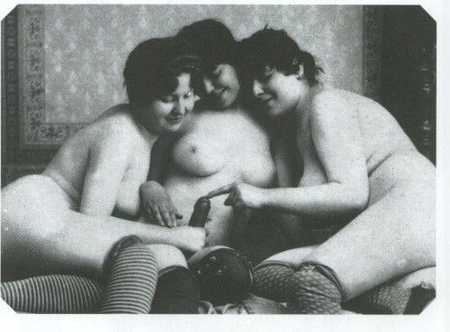 Album by Grandma-Did-It with the username @Grandma-Did-It,  December 28, 2018 at 3:06 PM. The post is about the topic Grandma Did It and the text says 'Lesbian threesome, early 20th century'