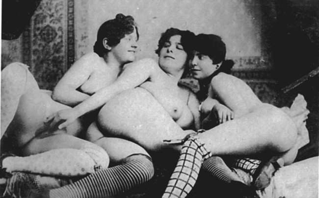 Album by Grandma-Did-It with the username @Grandma-Did-It,  December 28, 2018 at 3:06 PM. The post is about the topic Grandma Did It and the text says 'Lesbian threesome, early 20th century'