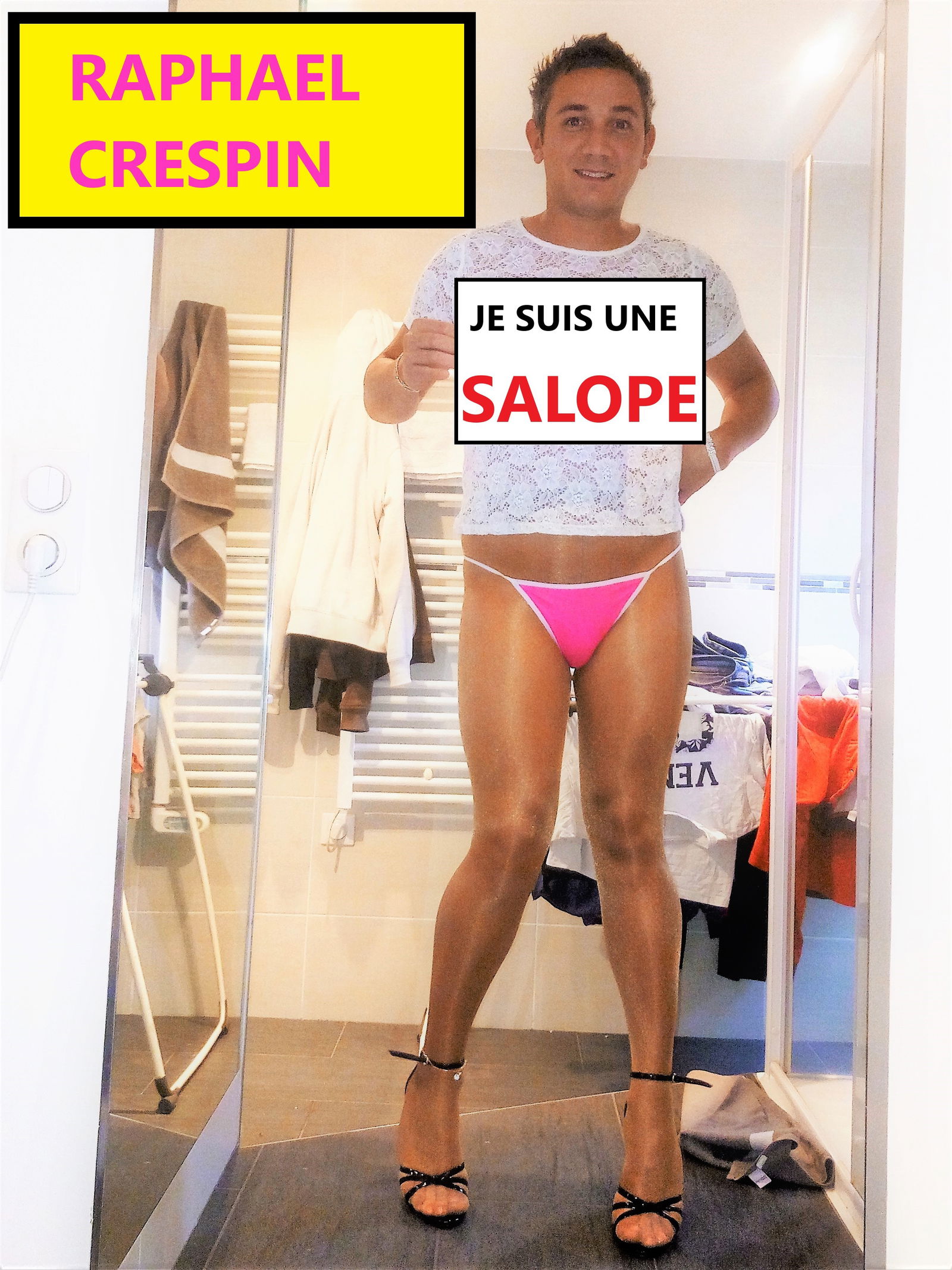 Photo by raphaelcrespin with the username @raphaelcrespin,  August 27, 2019 at 2:29 PM. The post is about the topic my slutty outfit ! Distribute freely ! and the text says 'my slutty outfit ! please share download and repost my pics please ! :)'