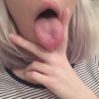 Photo by Bonny&Clyde with the username @bonnyclyde,  September 7, 2019 at 7:03 PM. The post is about the topic Teen and the text says '#tongue #teen #sexy #hot'