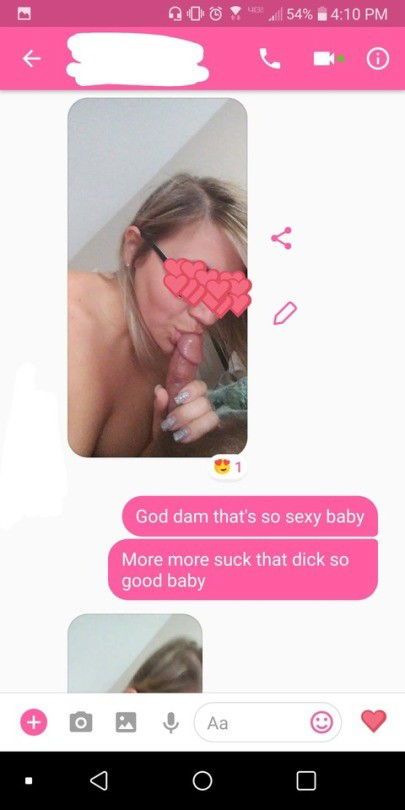 Photo by Loveshackfla with the username @Loveshackfla, who is a verified user,  December 8, 2018 at 3:51 PM. The post is about the topic Hotwife Texts and the text says 'reblog of a hot series of texts'