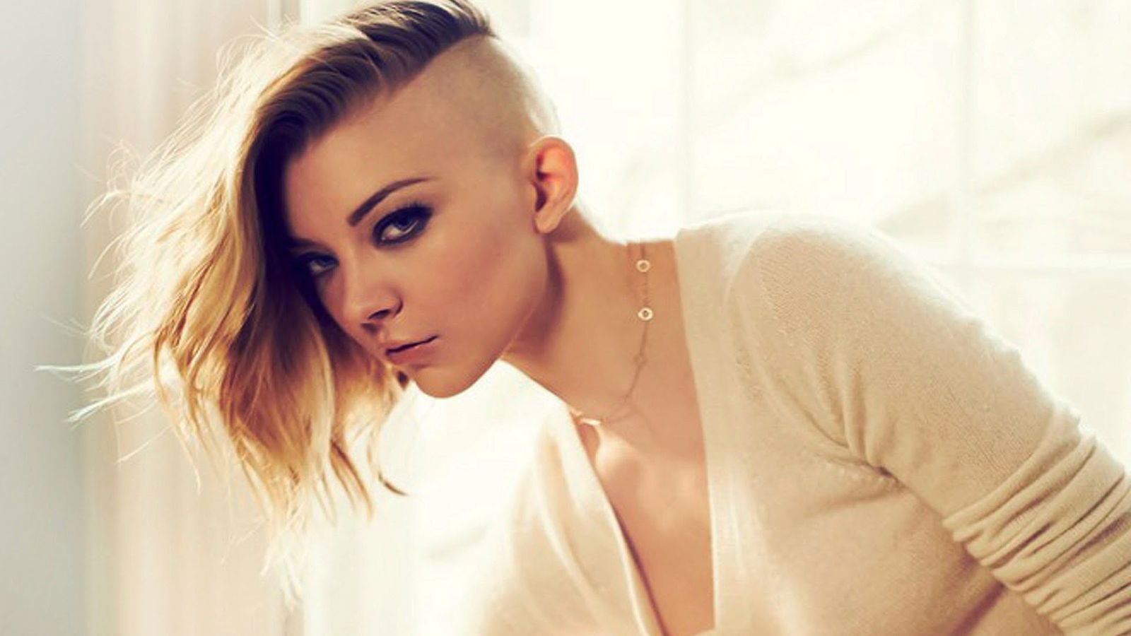 Photo by Dominance by Design with the username @DxD,  January 8, 2015 at 8:02 PM and the text says '#natalie  #dormer  #wallpaper  #source  #dxd  #undercut'