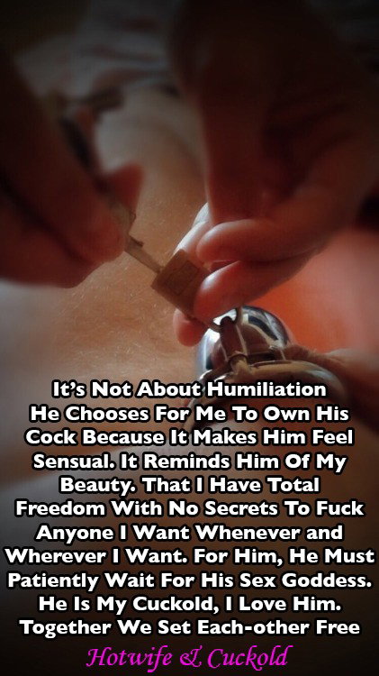 Photo by lovecuckoldcravings with the username @lovecuckoldcravings,  December 21, 2018 at 3:15 AM. The post is about the topic Chastity captions and the text says 'One of my most popular on that old site I was on.  Also still very true today'
