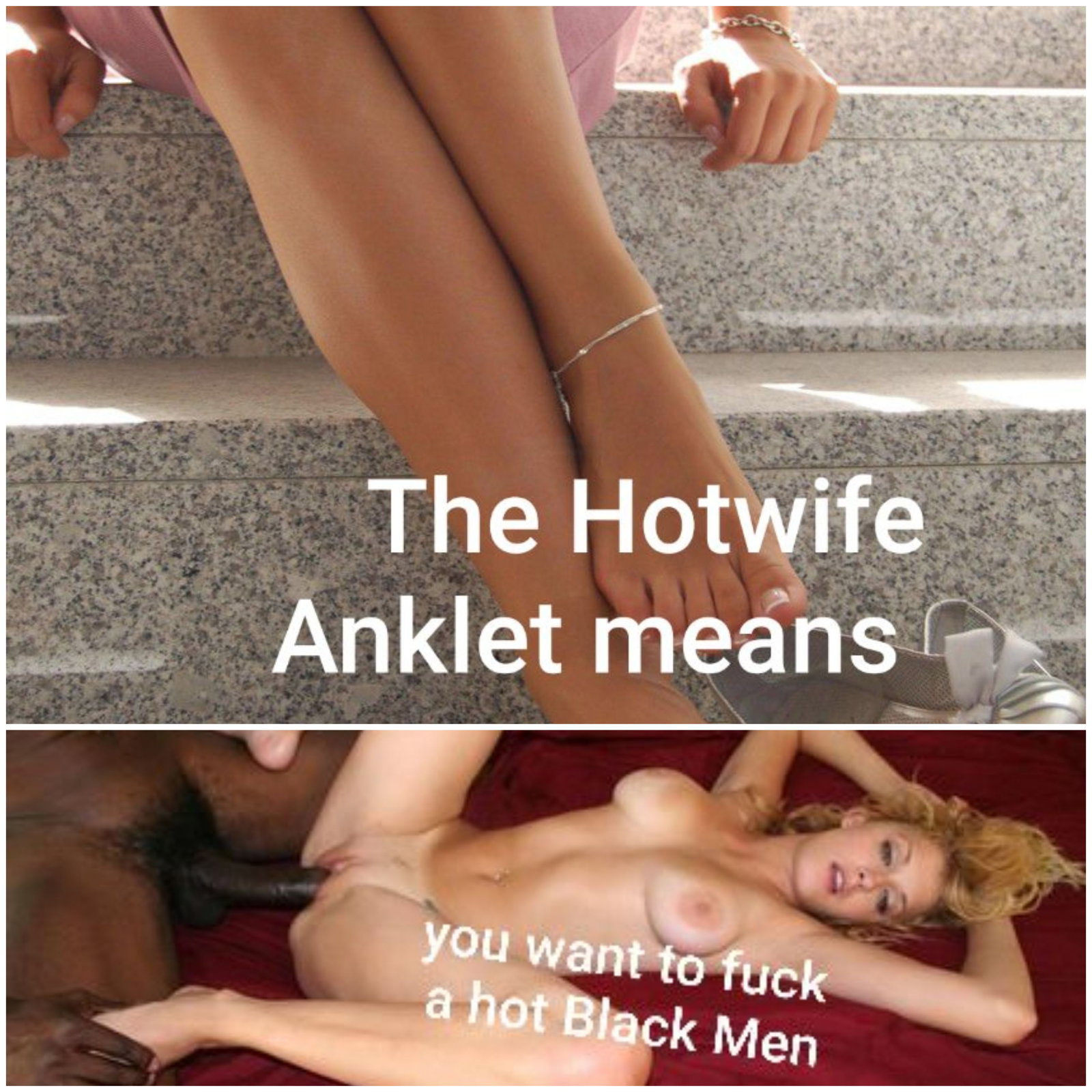 Photo by Hotwife&BBCFantasy with the username @Lux-cock,  September 18, 2019 at 4:35 AM. The post is about the topic Hotwife Life, anklets and other kink