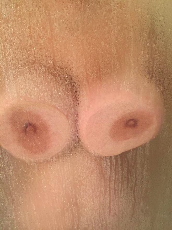 Photo by GfhasDds with the username @GfhasDds,  September 19, 2019 at 3:38 PM. The post is about the topic Hotwife and the text says 'anyone want to join her in the shower'