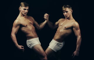 Photo by DarkZephyr with the username @DarkZephyr,  November 25, 2018 at 7:23 PM and the text says '#gay  #twins  #blonde  #sexy  #stud  #man  #guy  #hot  #gorgeous  #muscle  #bicep  #hunk  #shirtless  #no  #shirt  #male  #model  #boxer  #briefs  #homoerotic  #twincest  #athletic'