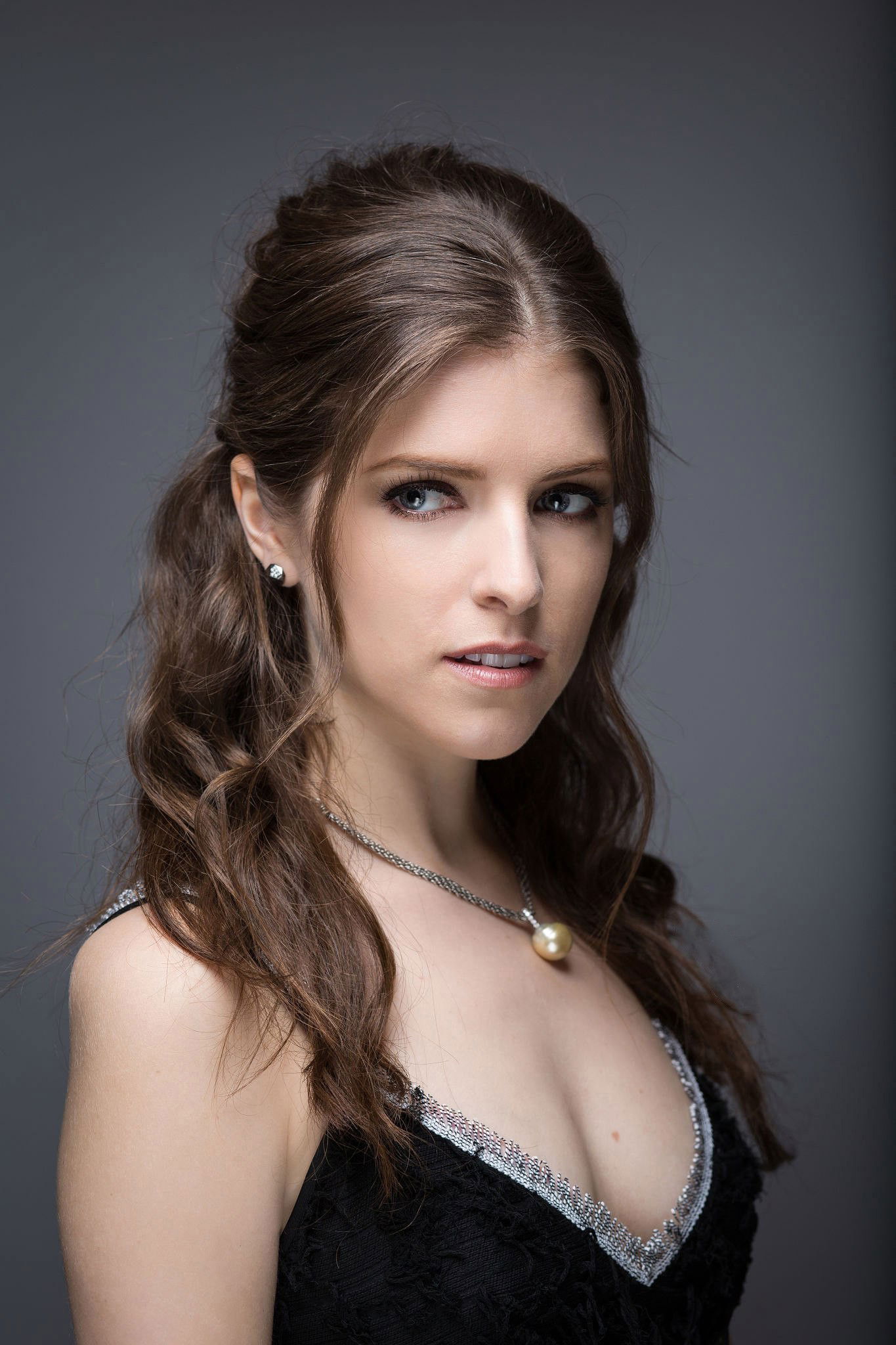 Photo by secretsoforange with the username @secretsoforange,  November 30, 2018 at 12:12 AM and the text says 'onedirtymotheragain:Anna Kendrick #anna  #kendrick  #woman  #brunette  #blue  #eyes'