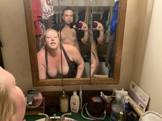 Photo by Hotcouplefnu with the username @Hotcouplefnu,  September 29, 2019 at 1:32 AM and the text says 'Fucking in the bathroom'