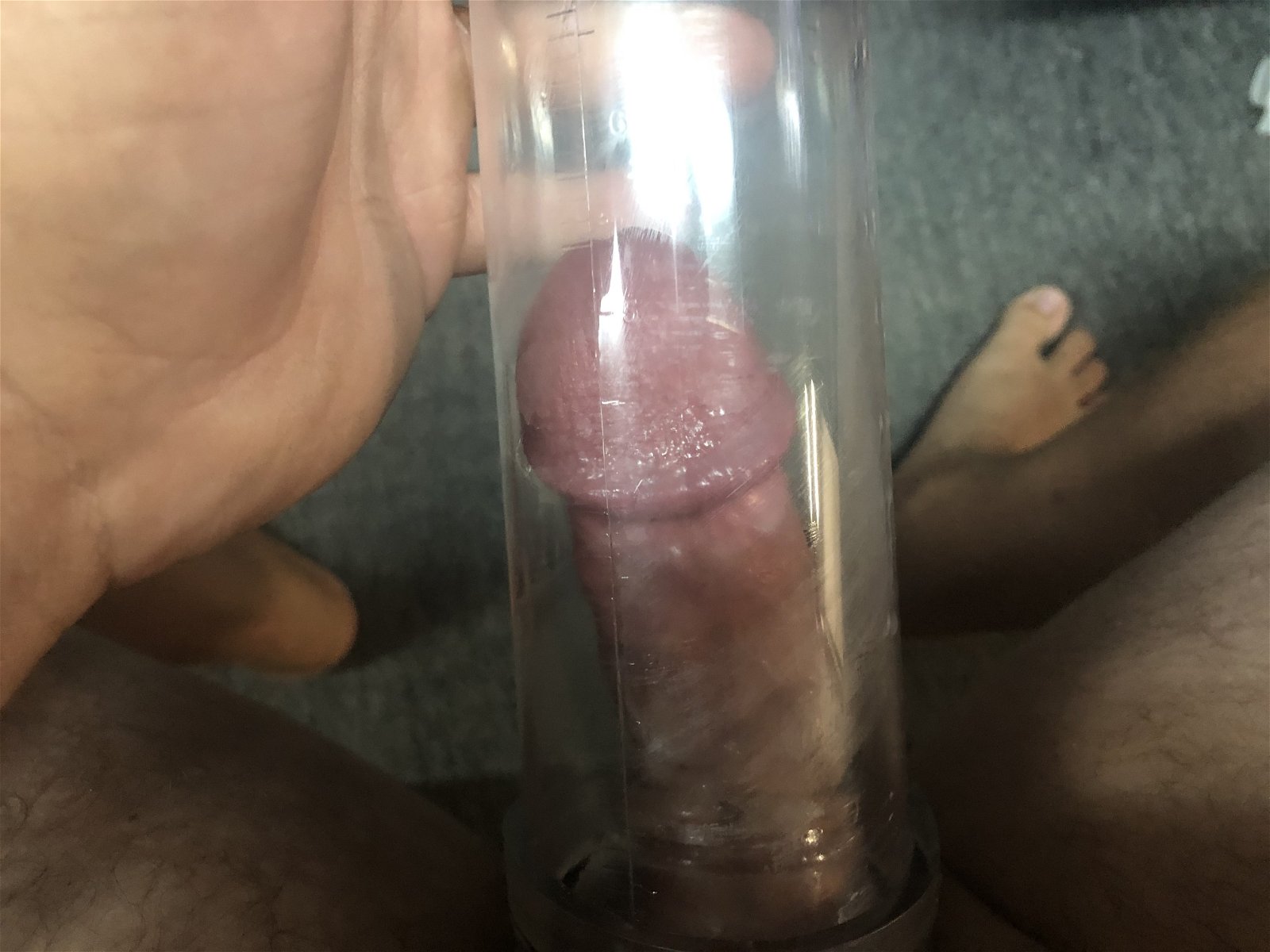 Photo by mancavepumper with the username @mancavepumper,  September 8, 2020 at 4:55 AM. The post is about the topic Penis Pumping and the text says 'Just some penis pumping 

#penispump #cockpump #harddick #penis #cock #pumpeddick'