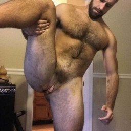 Shared Photo by momo5 with the username @momo5,  April 24, 2024 at 7:47 AM and the text says '#gay #hairy #ftm'