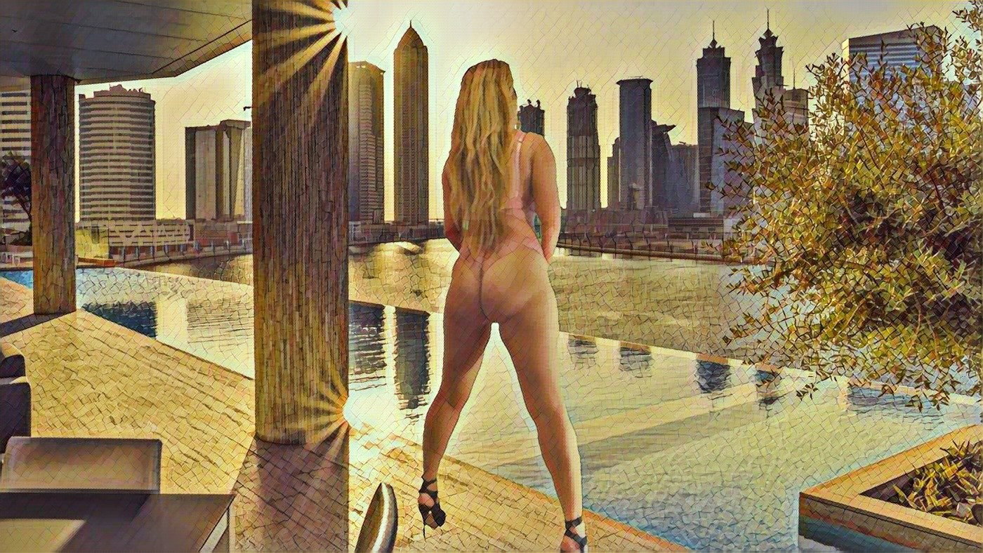 Watch the Photo by AnaisJoo with the username @AnaisJoo, posted on May 28, 2020. The post is about the topic Ass. and the text says 'Views of Dubai💋😈 #Follow'