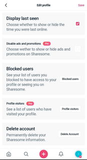Photo by Pro with the username @Pro, who is a brand user,  November 12, 2023 at 2:00 PM and the text says 'Pro users can now choose to use Sharesome with ads or without ads.  You will find the new settings in "Settings > Privacy > Disable ads and promotions".

We also added a new Pro feature. Pro users can now see a list of users who have visited their..'